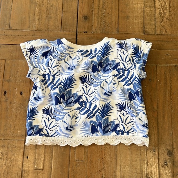 Janie and jack tropical cropped sweatshirt - Picture 5 of 6